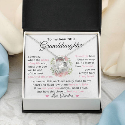 To My Beautiful Granddaughter