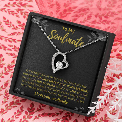 Soulmate Millions Heart Necklace