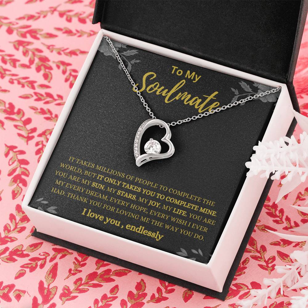 Soulmate Millions Heart Necklace