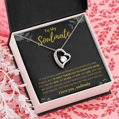 Soulmate Millions Heart Necklace