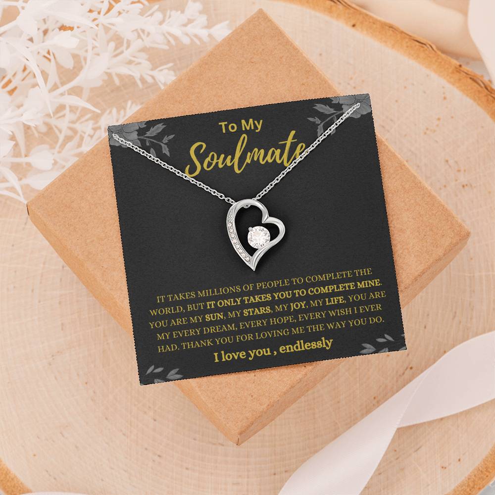 Soulmate Millions Heart Necklace