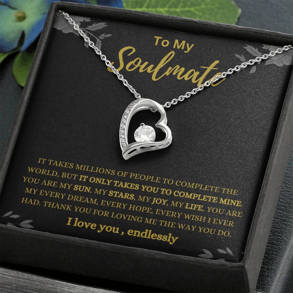 Soulmate Millions Heart Necklace