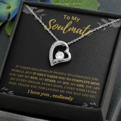Soulmate Millions Heart Necklace