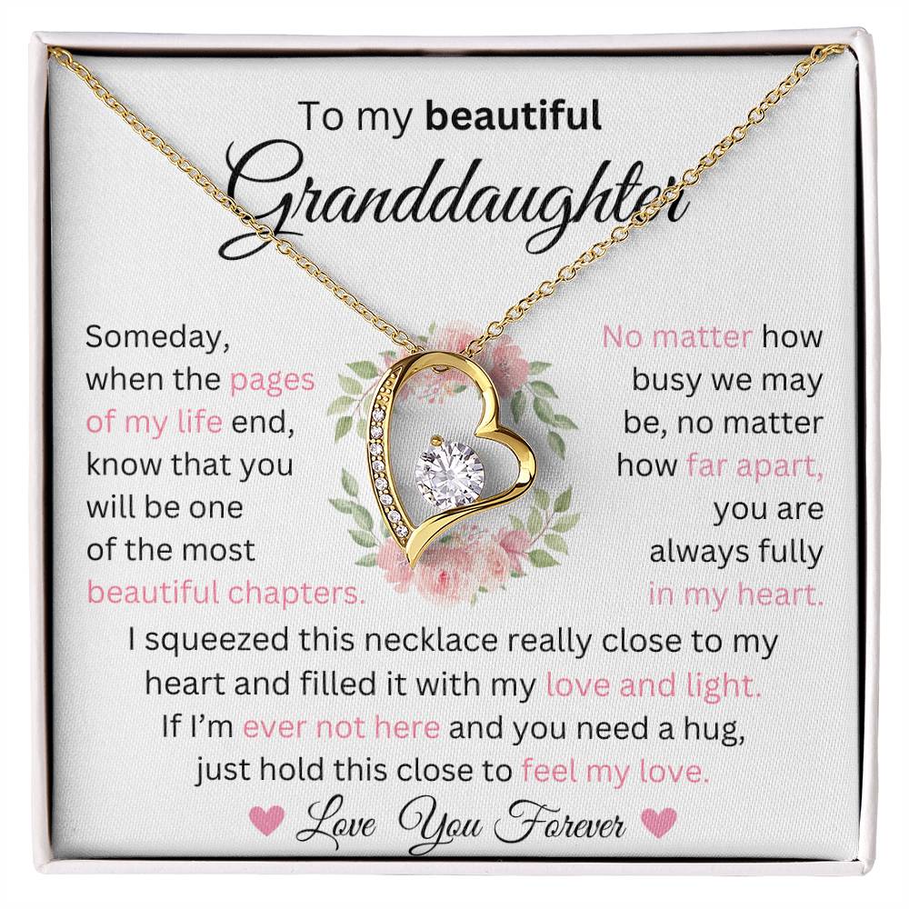 Granddaughter Beautiful Chapter Heart