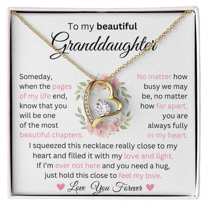 Granddaughter Beautiful Chapter Heart