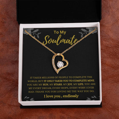 Soulmate Millions Heart Necklace
