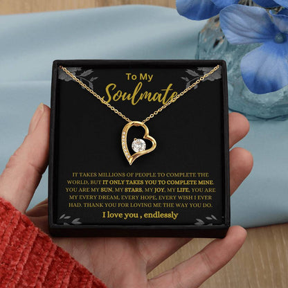 Soulmate Millions Heart Necklace