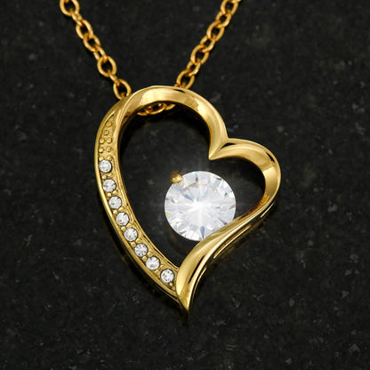 TO OUR BEAUTIFUL GRANDDAUGHTER | Forever Love Heart Necklace