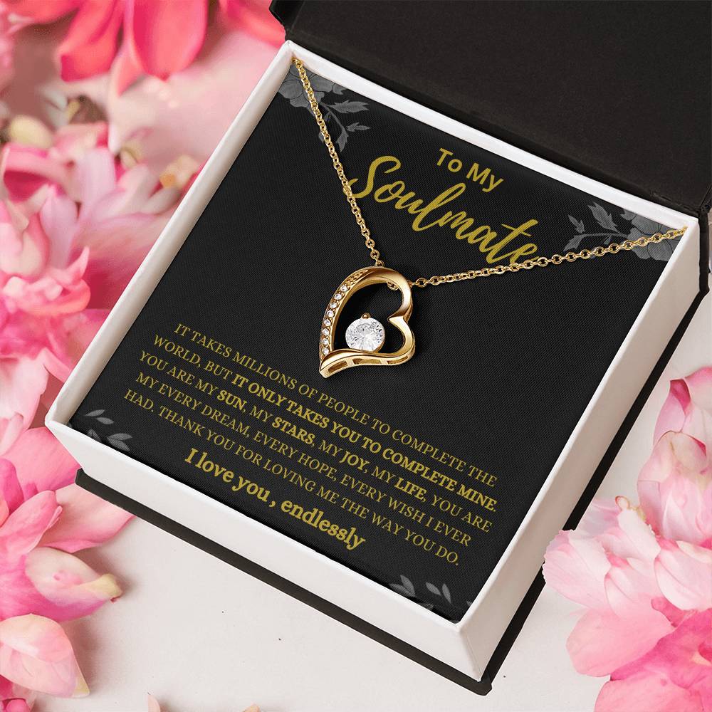 Soulmate Millions Heart Necklace