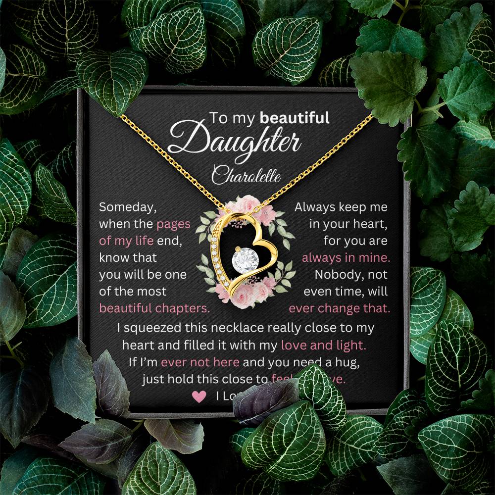 To My Beautiful Daughter | Forever Love | Black Personalize