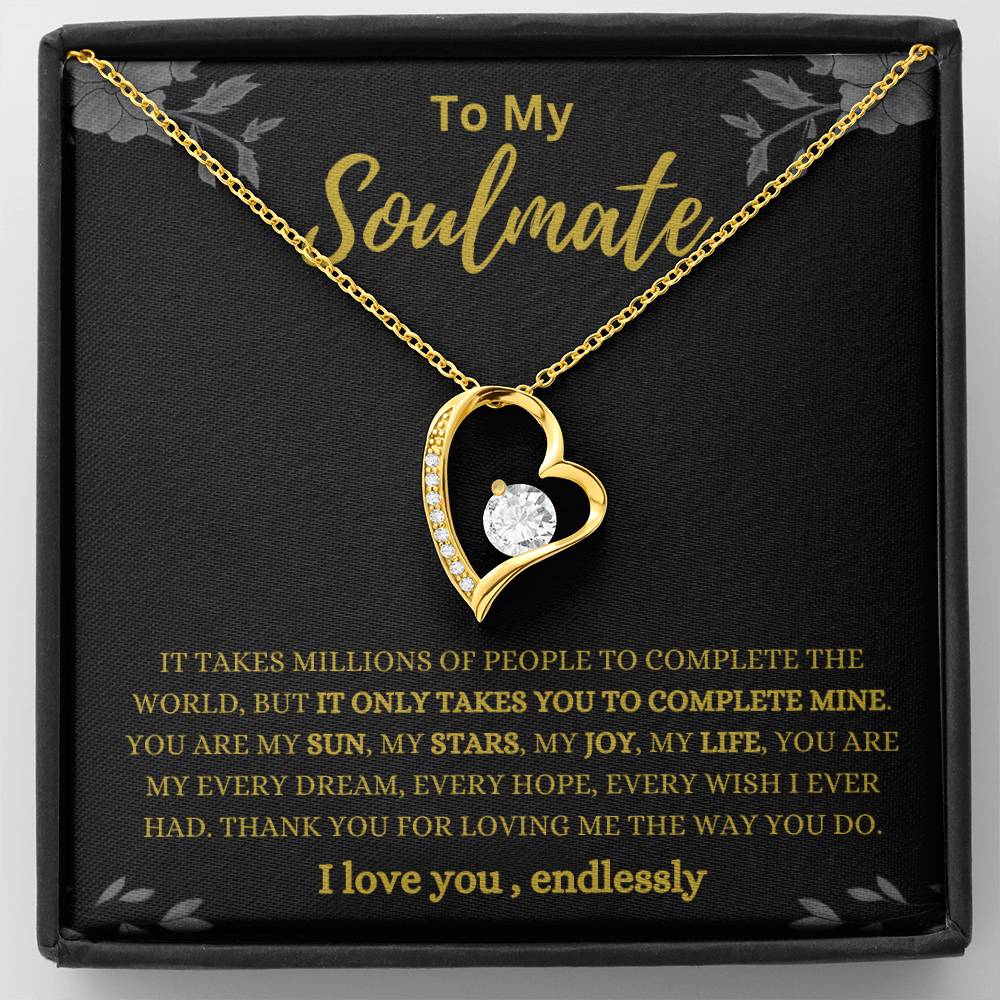 Soulmate Millions Heart Necklace