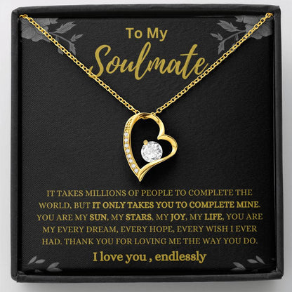 Soulmate Millions Heart Necklace
