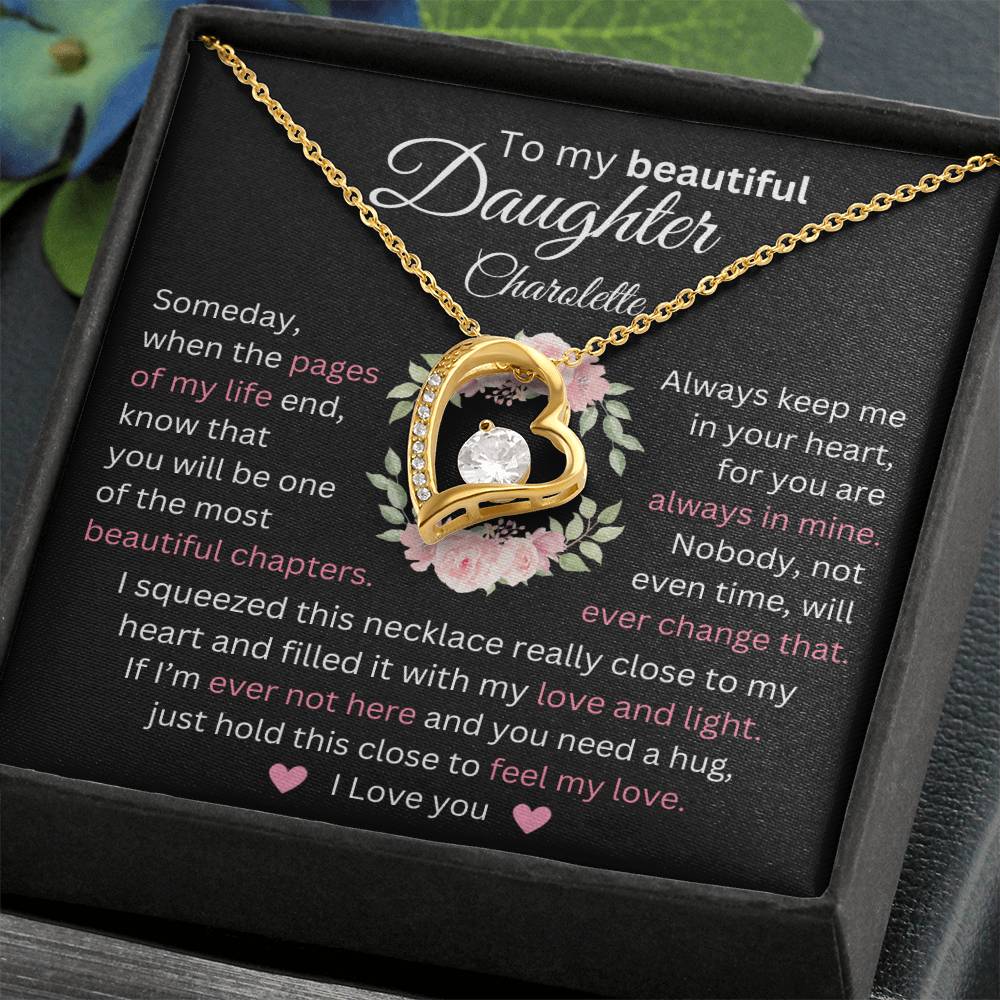 To My Beautiful Daughter | Forever Love | Black Personalize