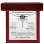 Personalized Graduation Necklace-Mom and Dad
