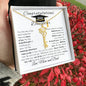 Personalized Graduation Necklace-Mom and Dad