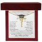 Personalized Graduation Necklace-Mom and Dad