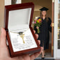 Personalized Graduation Necklace-Mom and Dad