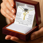 Personalized Graduation Necklace-Mom and Dad