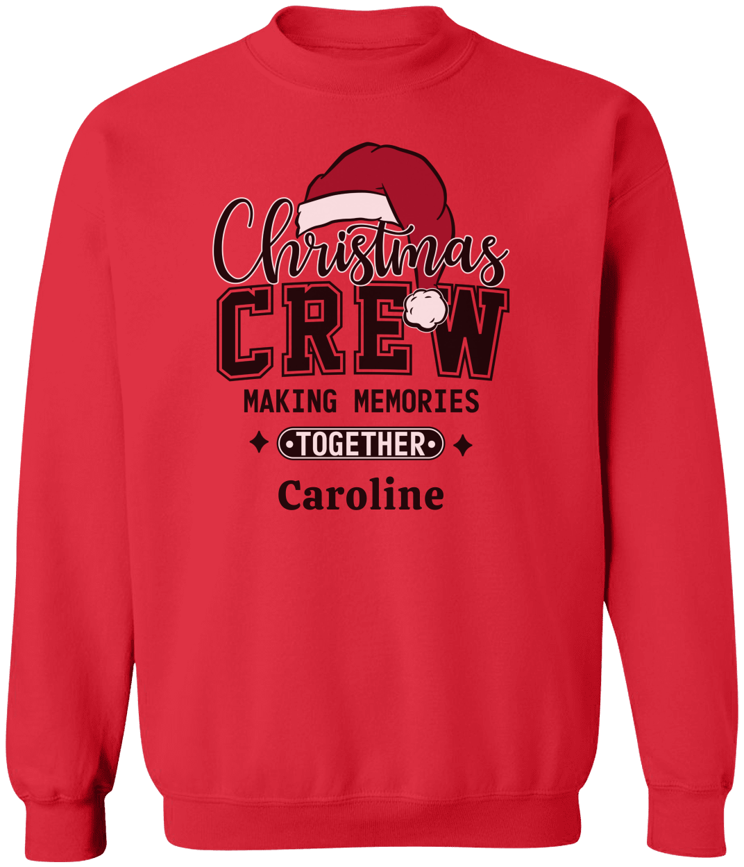 Christmas Crew Sweatshirt/T-Shirt Adult