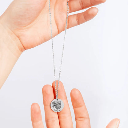 Pet Portrait - Personalized Necklace