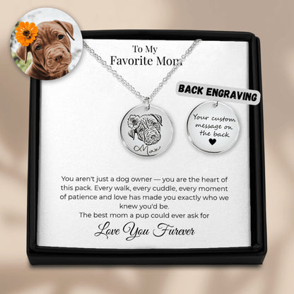 Dog Portrait Necklace
