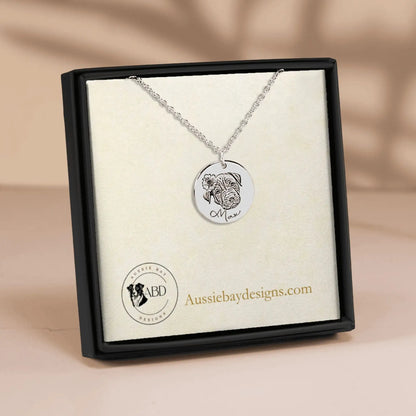 Pet Portrait - Personalized Necklace