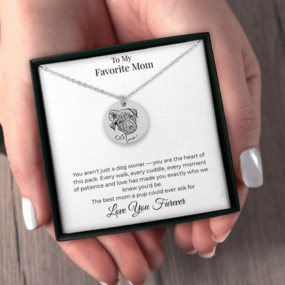 Dog Portrait Necklace