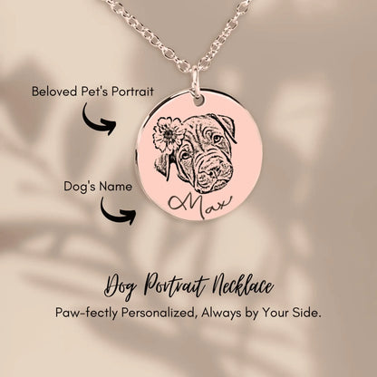 Pet Portrait - Personalized Necklace