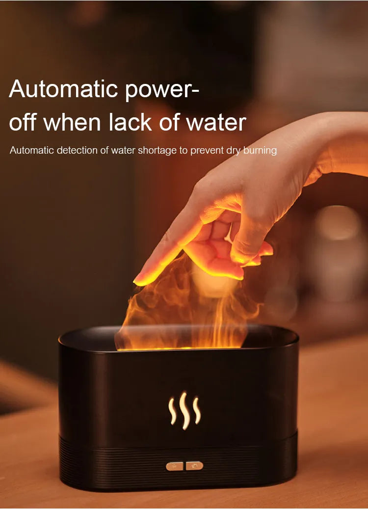 Flame Aroma LED Diffuser/Humidifier