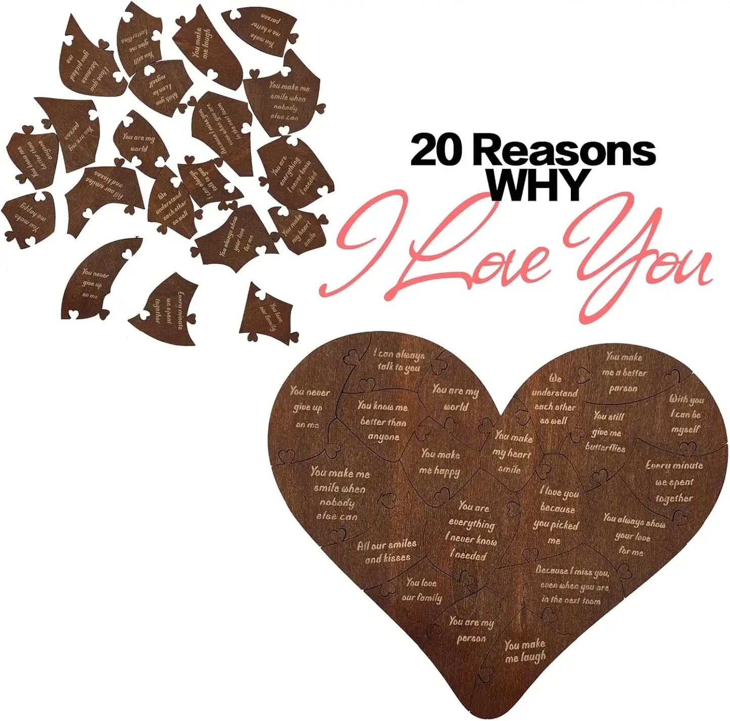 Keepsake Heart Puzzle Box