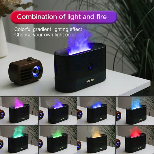 Flame Aroma LED Diffuser/Humidifier