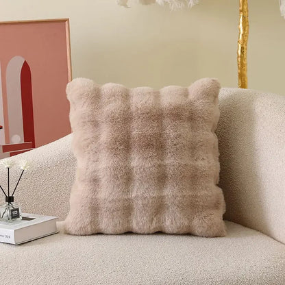 CloudSoft™ Faux Fur Pillow Case - Square
