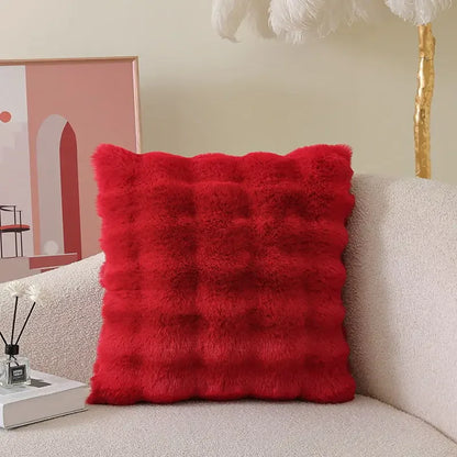 CloudSoft™ Faux Fur Pillow Case - Square