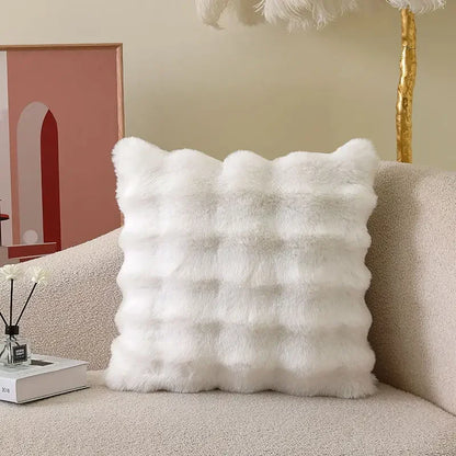 CloudSoft™ Faux Fur Pillow Case - Square